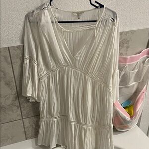 Lucky Brand White Boho Dress